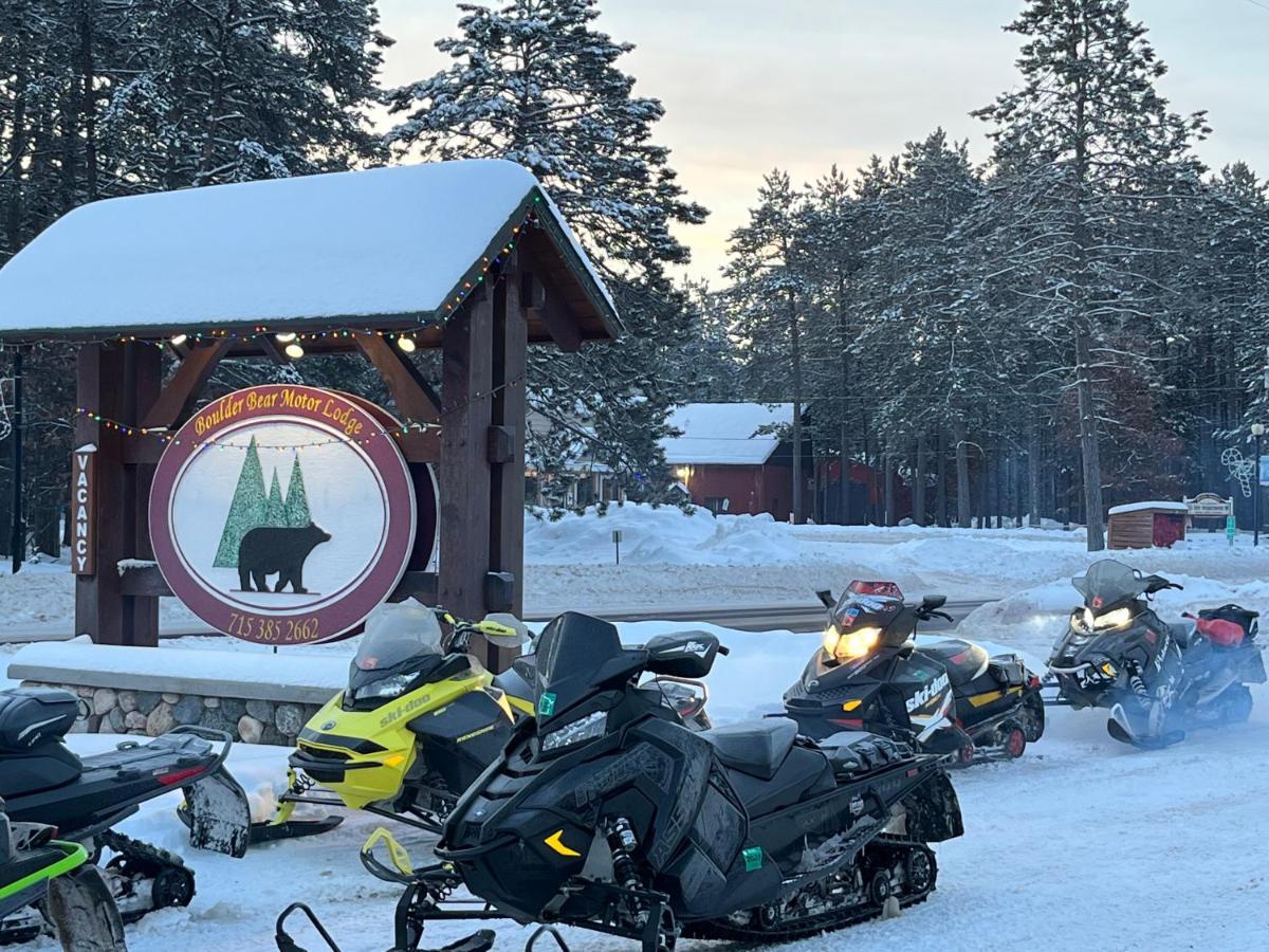 Boulder Bear Motor Lodge Boulder Junction Esterno foto